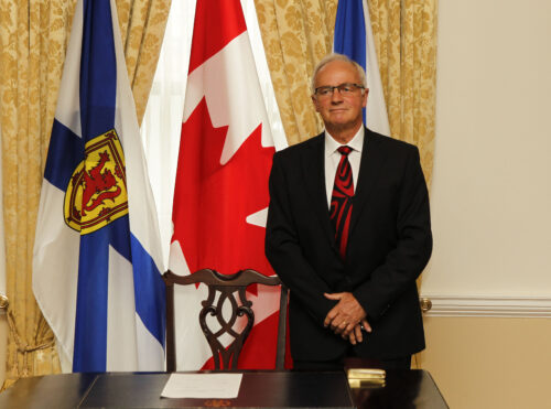Leo Glavine sworn in as minister of health and wellness
