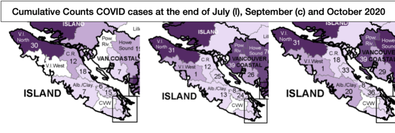 maps taken form the BC Centre for Disease Control