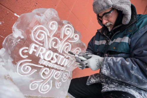 Frostival Ice Sculptor