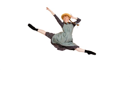 Hannah Mae Cruddas is dressed in her character, Anne Shirley for the ballet performance Anne of Green Gables.