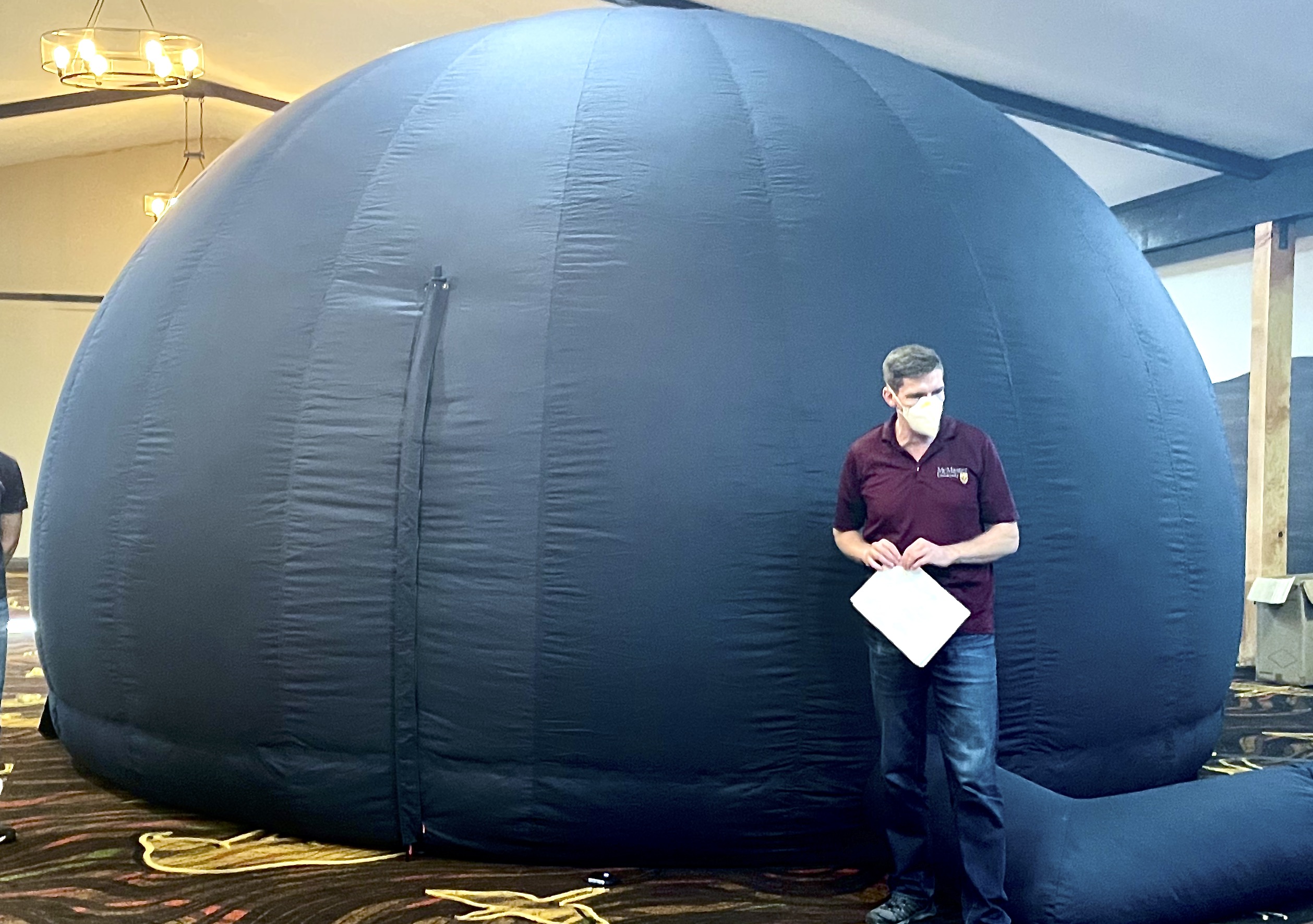 Portable Planetarium brings planetary purpose to Pop Up Study Hall ...