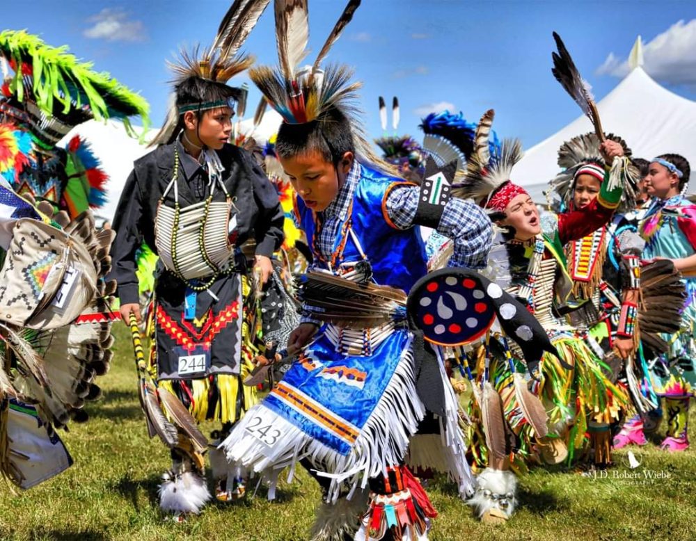 Célébration de la 19e édition du Pow Wow traditionnel de Peace River