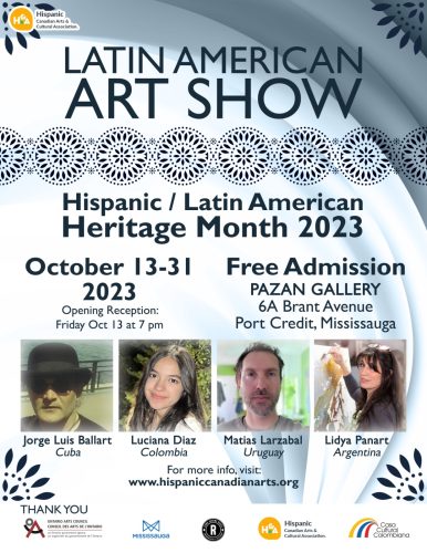 Poster del evento Latin American Art Show