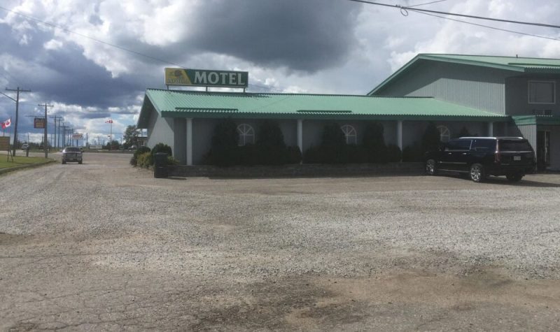 Le motel Apollo à l'ouest de Kapuskasing