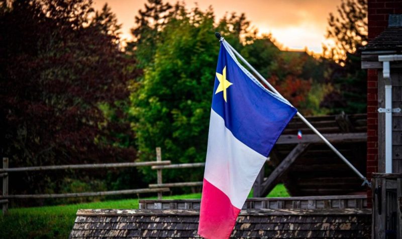 drapeau acadien