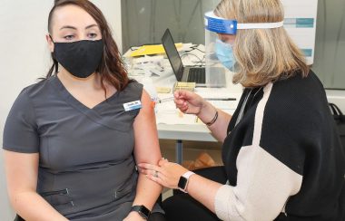 La vaccination commence aujourd'hui en Nouvelle-Écosse. Photo : Gouvernement de la Nouvelle-Écosse