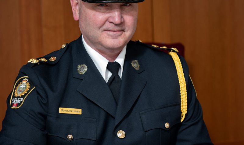 Chief Donovan Fisher, Nelson Police