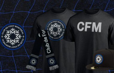 Les nouvelles couleurs du Club de Foot de Montréal : e noir impact, plus profond et riche, le gris glacé et le sacré bleu, une teinte plus sombre et plus proncée