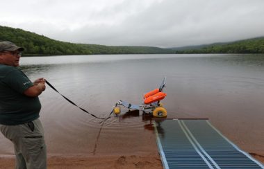 Équipement d'accessibilité au parc national des Hautes-Terres