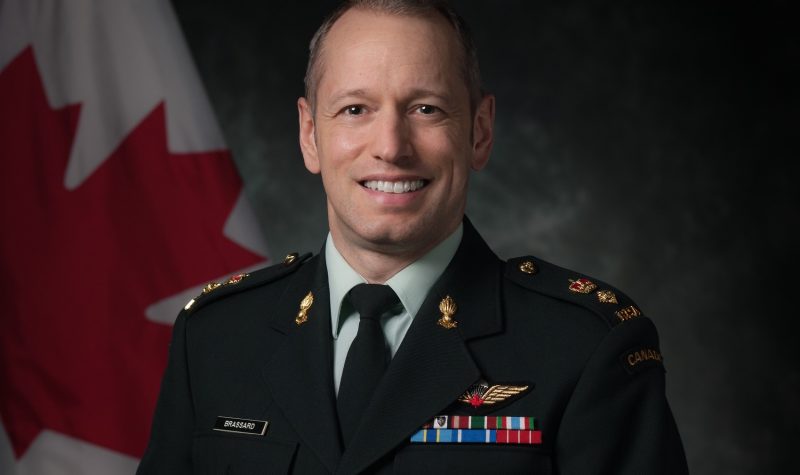 Lieutenant-Colonel David Brassard, Forces armées canadiennes