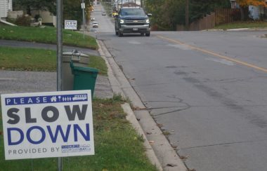 La rue Fourth à Midland