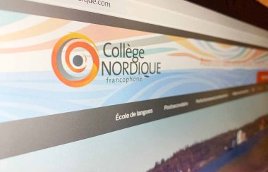 L'affiche du Collège nordique francophone