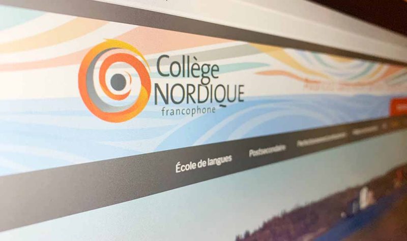 L'affiche du Collège nordique francophone