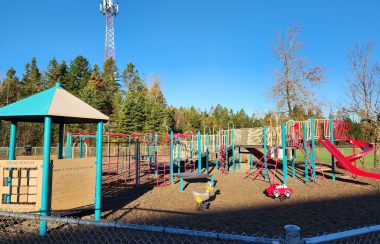 Parc de jeux pour enfant du centre scolaire Samuel-de-Champlain