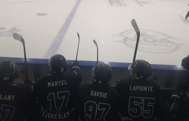 L'heure est à se demander à quoi ressemblera le hockey  Senior à l'automne, au nord-ouest de la province. Photo : Maxime Gauthier