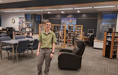 Pascale Joëlle Fortin Daigle à la Bibliothèque publique La Moisson de Saint-Quentin