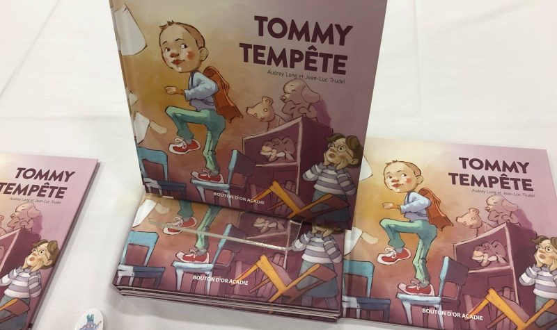 Le livre Tommy Tempête, par Audrey Long