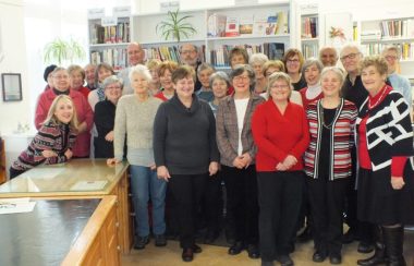 All the volunteers at the Sutton library