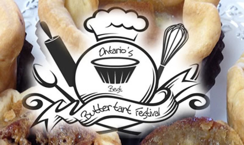 Affiche du Festival de la meilleure tartelette au beurre de l'Ontario
