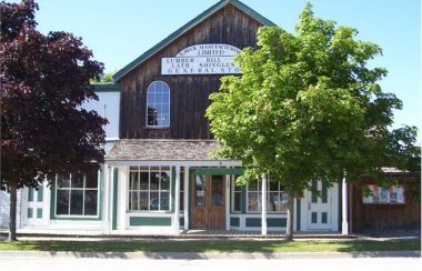 façade du Musée et archives du centenaire de Penetanguishene