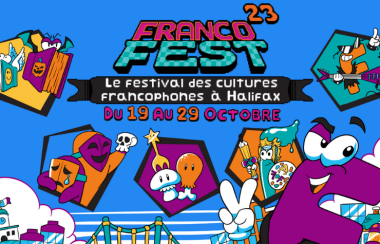 L'affiche officielle du Francofest 2023. (Source image : CCGH)
