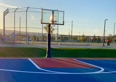 Terrain de Basketball du parc Héritage de Collingwood