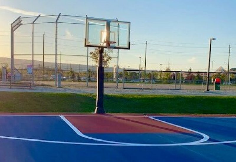 Terrain de Basketball du parc Héritage de Collingwood
