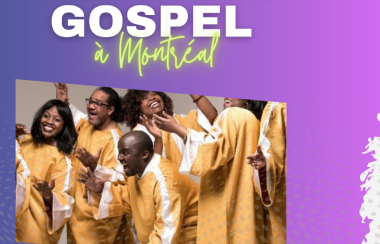 Affiche du Festival International de Gospel de Montréal