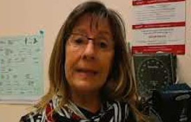 A head shot of Dr. Carol McConnery sitting in her office.