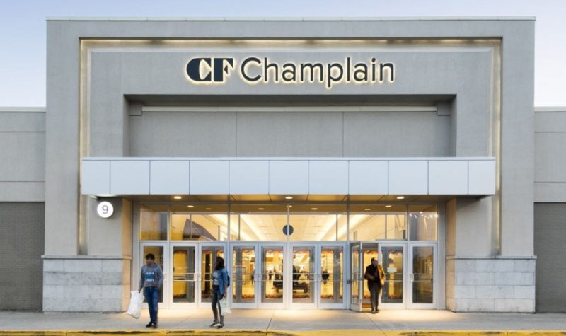 One entrance to the Champlain Mall in Dieppe. Image: CF Champlain Facebook