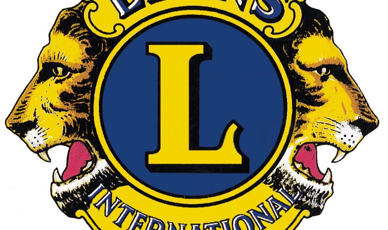 The logo of the Lions Clubs International.