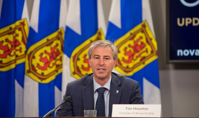Tim Houston, premier ministre de la Nouvelle-Écosse.