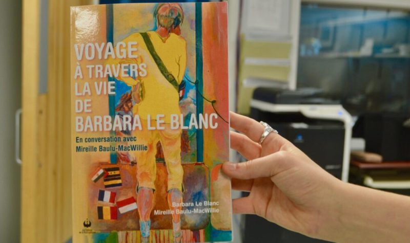 Le livre Voyage à travers la vie de Barbara LeBlanc