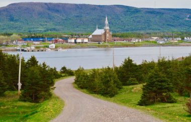 Le village acadien de Chéticamp.