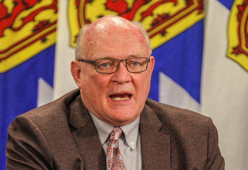 Dr. Robert Strang. Photo Nova Scotia Government