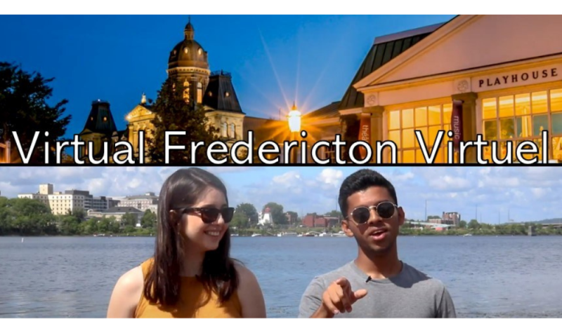 L'affiche de Fredericton Virtuel
