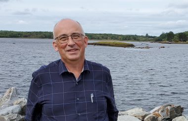 A photo of NDP Leader Gary Burrill