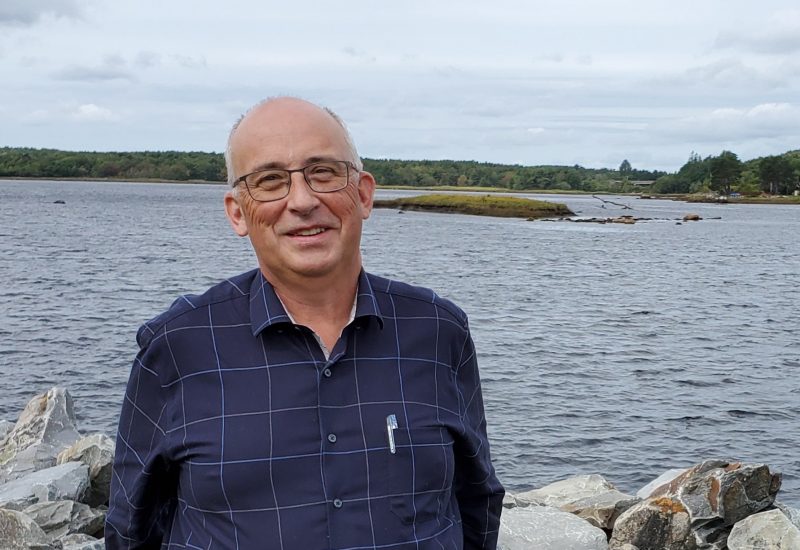 A photo of NDP Leader Gary Burrill