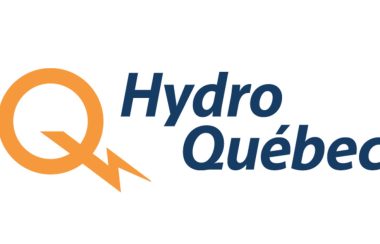 The logo of Hydro Quebec, with a yellow Q featuring a lightning bolt and blue letters.