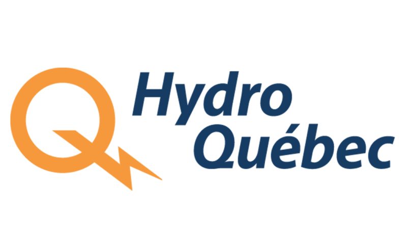 The logo of Hydro-Quebec, featuring a yellow Q with a lightning bolt as the tail.