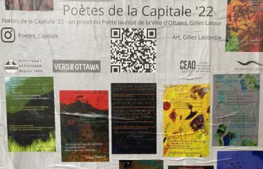 Affiche du projet poete de la capitale 22