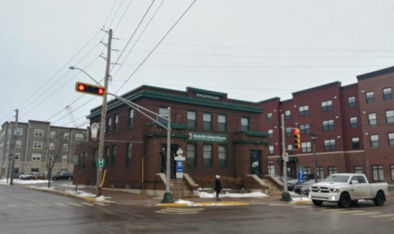 The Sackville United Church.