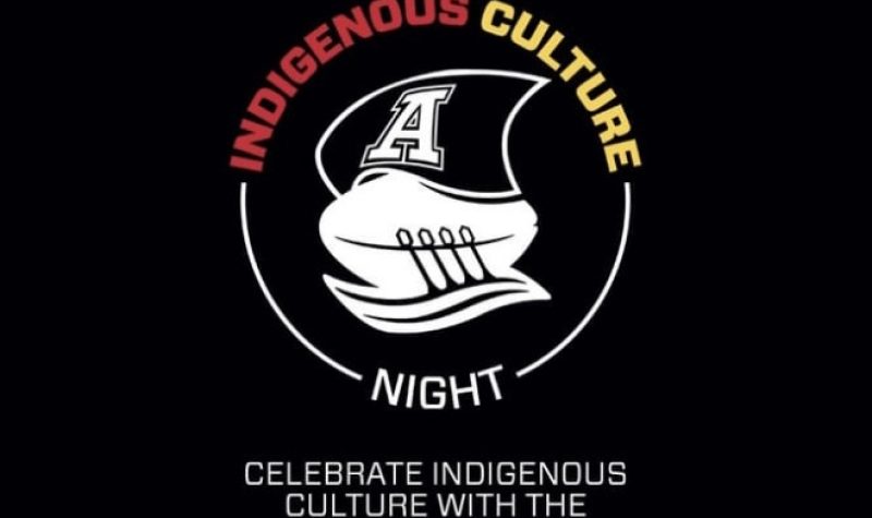 Toronto Argonauts Indigenous Culture Night Logo