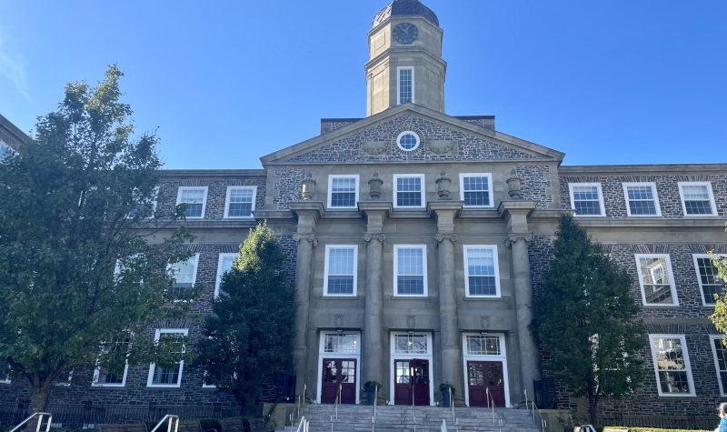 The exterior of Dalhousie University's main campus building, the Henry Hicks building.