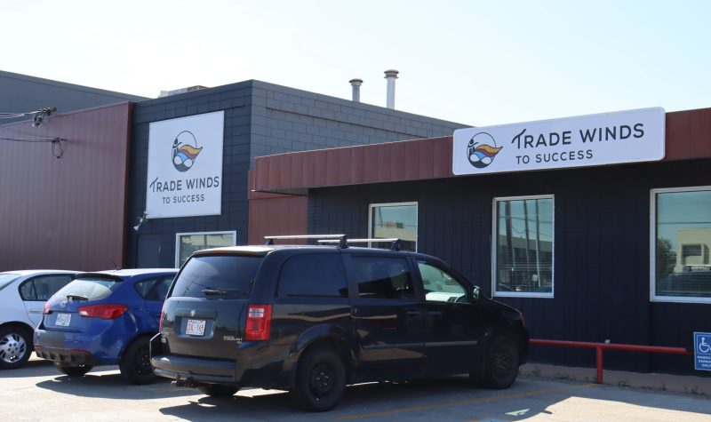 The exterior of the Trade Winds to Success Edmonton location outside on a sunny day.