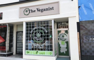 A vegan health and foods grocery store in downtown Chilliwack called 'The Veganist' on a slow Thursday morning.