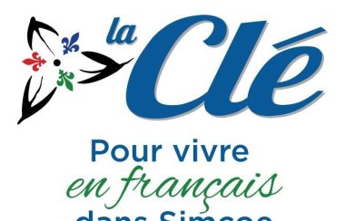 Logo de la Clé ou il est écrit pour vivre en français dans Simcoe.