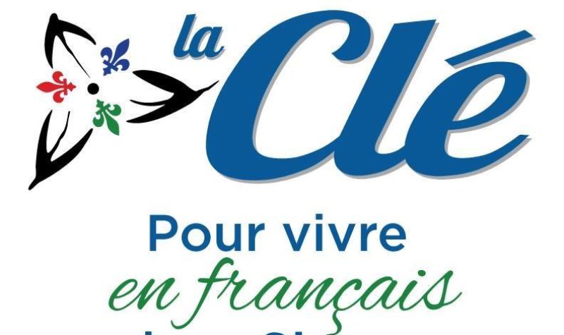 Logo de la Clé ou il est écrit pour vivre en français dans Simcoe.