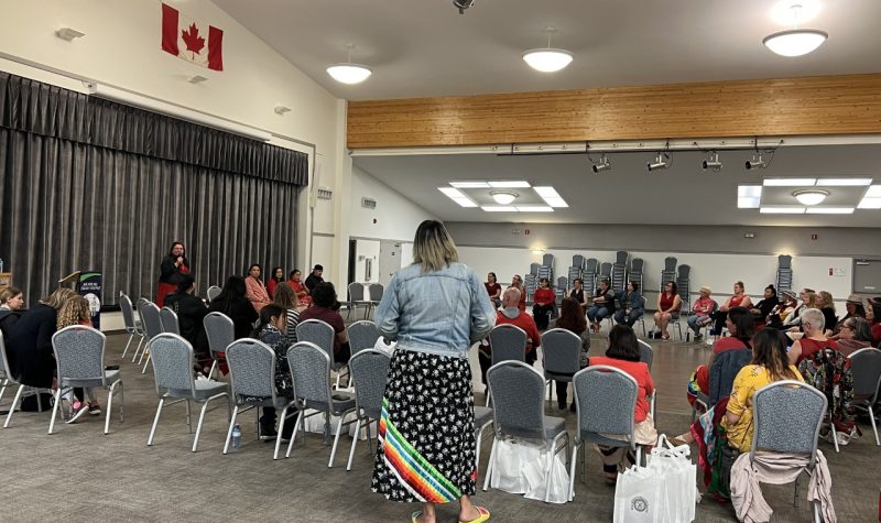 Gathering Circle of Devon community at MMIWG2S+ Day of Awareness