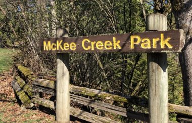 Picture of the entrance of McKee Peak Park